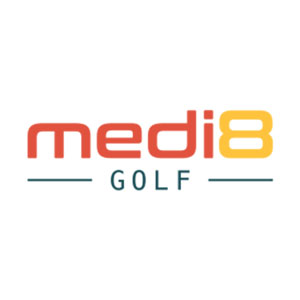 Medi8 Golf Logo
